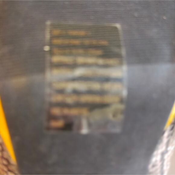 Vintage 9 Yellow Snakeskin Print MaryJane Platform Heels 90s Office Siren Y2K - Picture 10 of 13